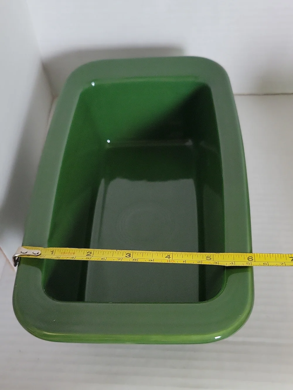 Fiestaware Fiesta Loaf Pan Baking Bakeware Cookware Bake Baker Dish Jade Green